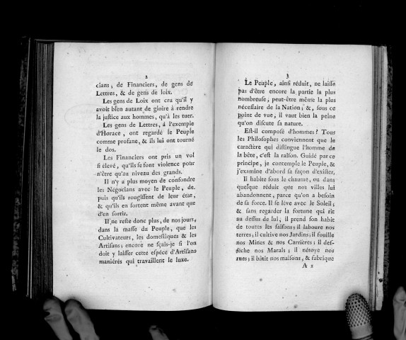 Consultation intéressante sur la nature du peuple