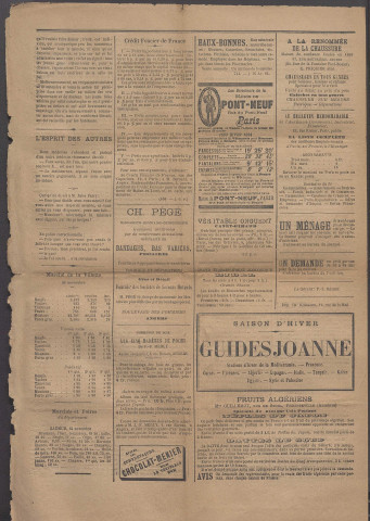 Le postillon. 29 nov. 1883 (1re année, n° 37)