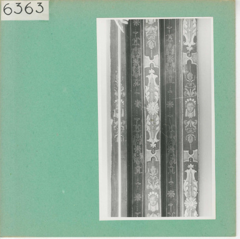 Brissac : Château, détails des plafonds