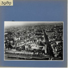 Angers : Château, vue aérienne