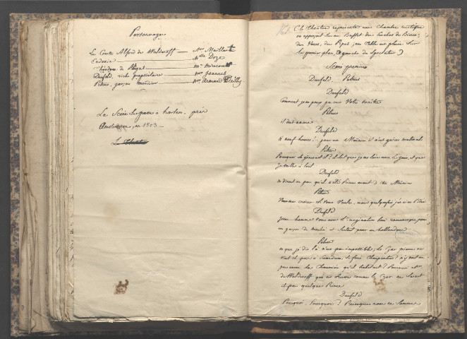 Eudoxie, ou le meunier de Harlem