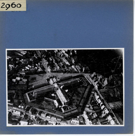 Angers : Vue aérienne de la prison