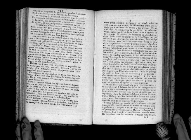 Rapport fait à la Convention nationale par Saint-Just, sur la police générale, sur la justice, le commerce, et les crimes des factions. Séance du 26 germinal an II