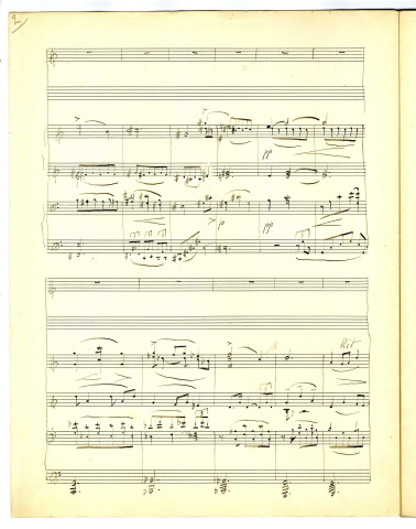 Andante pour saxophone solo, grand orgue, orchestre à cordes, harpes et timbales