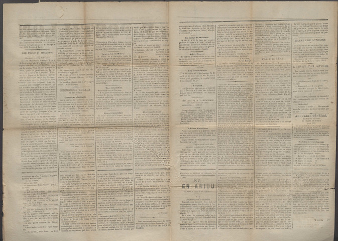 Le postillon. 21 avril 1884 (2e année, n° 109)