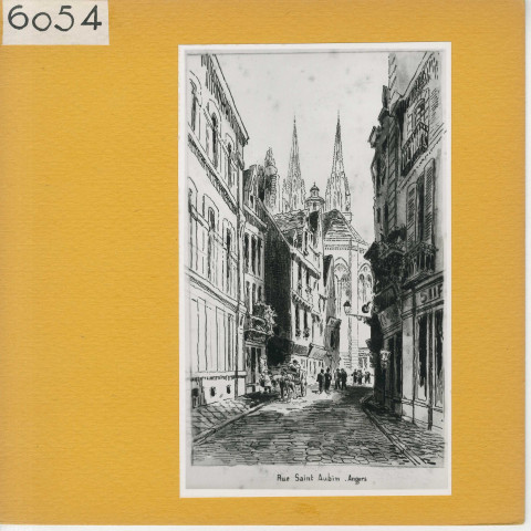 Angers : Rue Saint-Aubin