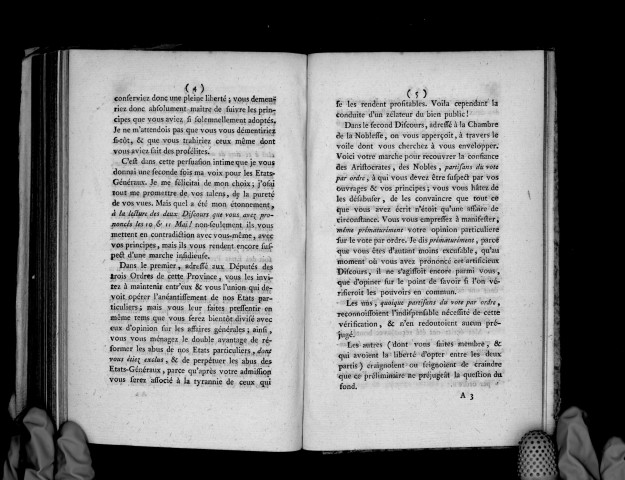 Avis à M. le comte d'Antraigues, député aux Etats-Généraux..., qui peut servir à un grand nombre d'autres députés de la noblesse et du clergé, par un baron en titre de baronnie de la province du Languedoc