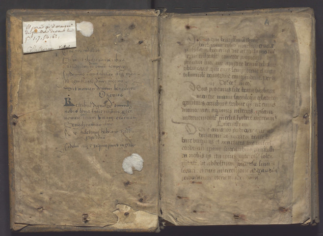 Capitules et oraisons de l'année