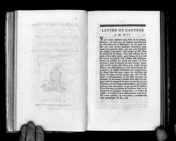 A mes concitoyens, ou réflexions patriotiques d'un Français sur la sécularisation des religieux et l'extinction de la mendicité