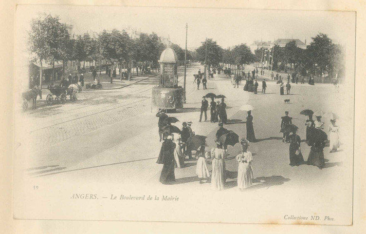 59. Angers. Le Boulevard de la Mairie