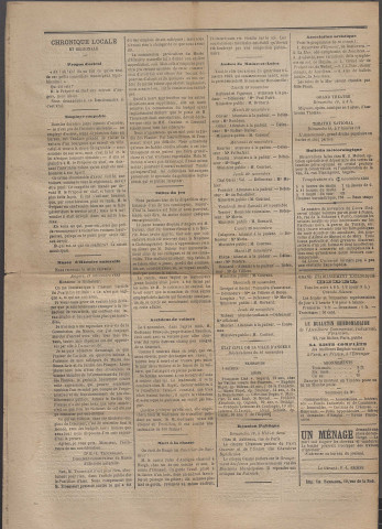 Le postillon. 19 nov. 1883 (1re année, n° 28)