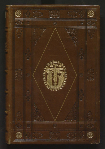 Les Presentes heures à l'usaige de Bourges sont au long sans riens requérir : avec les miracles Nostre Dame et les figures de l'Apocalipse et de l'antique et des triumphes de Cesar