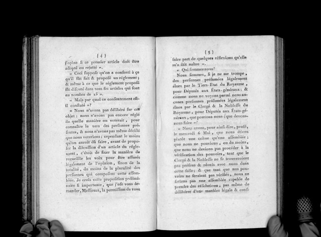 Seconde lettre du comte De Mirabeau à ses commettants