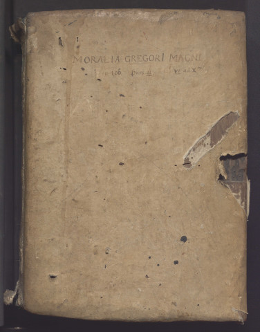 Suite des Moralia in Job, livres VI à X.