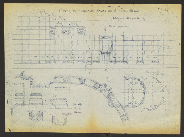 [Photographies des monuments du] Diocèse d'Angers : Le Thoureil - Vernantes