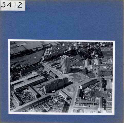 Angers : Belle-Beille, Tour Violet (vue aérienne)