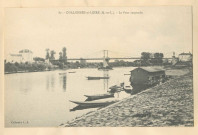 87. Chalonnes-sur-Loire (M-et-L). Le pont suspendu