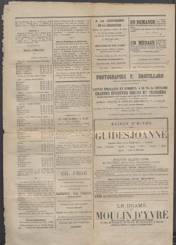 Le postillon. 11 déc. 1883 (1re année, n° 49)