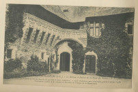 156. Le Plessis-Macé (M-et-L). Le balcon et entrée de la tour du Trésor