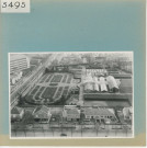 Angers : La Roseraie (vue aérienne)