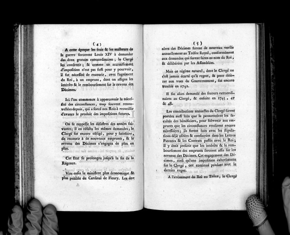 Mémoire sur les impositions du clergé de France, soumis aux notables
