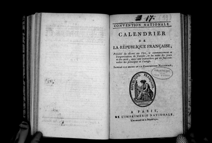 Calendrier de la République française