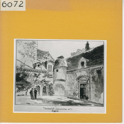 Angers : Abbaye Toussaint (Manutention militaire)