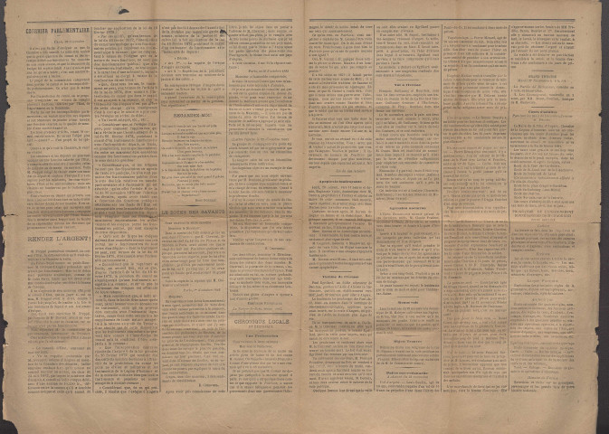 Le postillon. 27 [i.e. 28] nov. 1883 (1re année, n° 36)