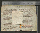 Fragment d'homéliaire (XIe siècle)
