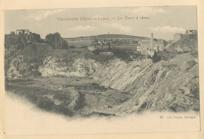 81. Chalonnes (Maine-et-Loire). Les fours à chaux