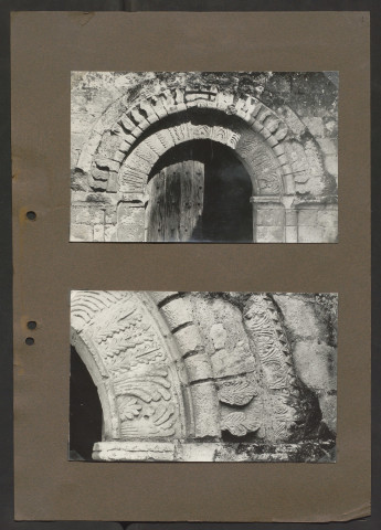 [Photographies des monuments d'] Indre-et-Loire. II Lièze - Vou