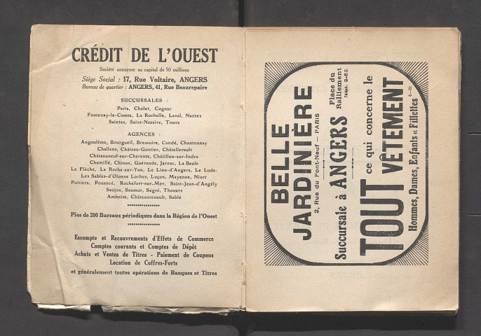Catalogue de la 36e exposition des Amis des arts d'Angers, 1931