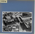 Angers : Ecole Arts et Métiers (cour d'honneur), vue aérienne