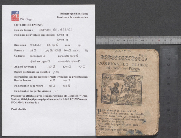 Peregrinaciò del venturòs Pelegri