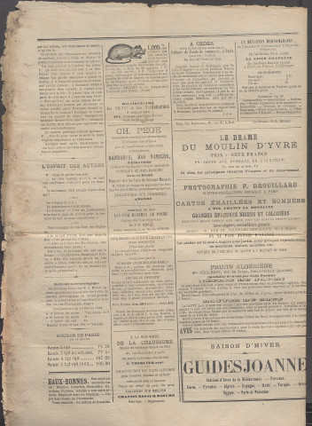 Le postillon. 20 fév. 1884 (2e année, n° 50)