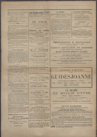 Le postillon. 31 mars 1884 (2e année, n° 89)