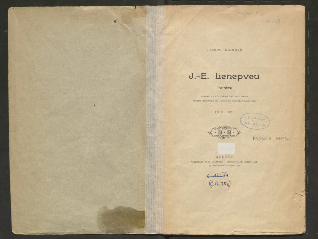 J.-E. Lenepveu, peintre