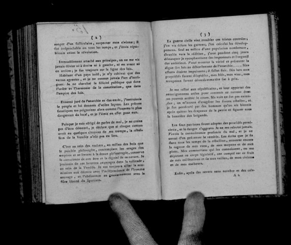 Le citoyen Chapelain, membre du Conseil des Cinq-Cents, à ses collègues