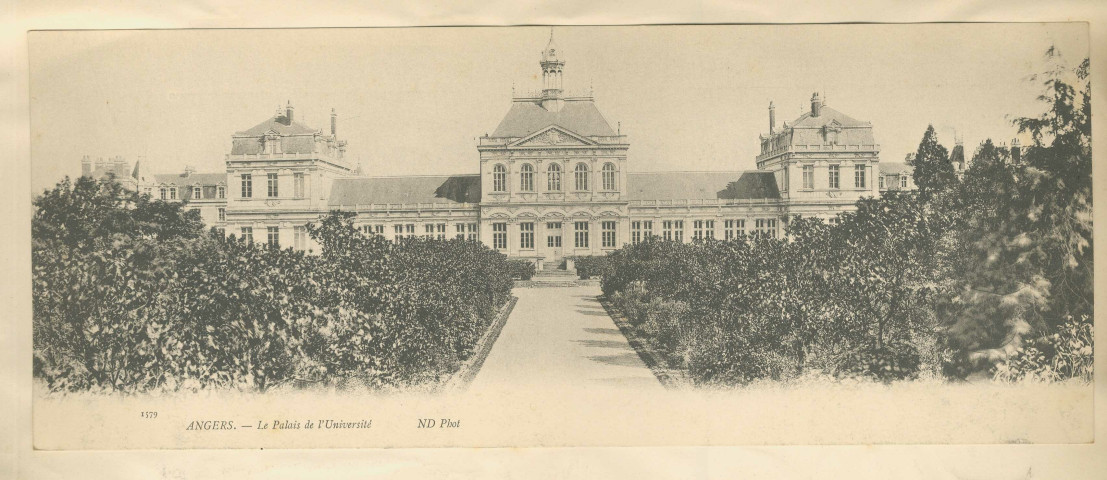 1579. Angers. Le Palais de l'Université