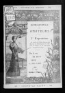 5e Exposition de la Société artistique des amateurs, du 8 au 30 mars 1903