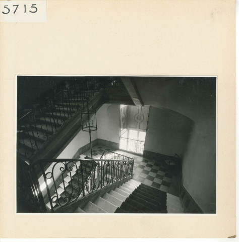 Angers : Grand escalier