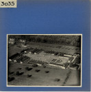 Vieil Baugé : Château de Landifer, vue aérienne