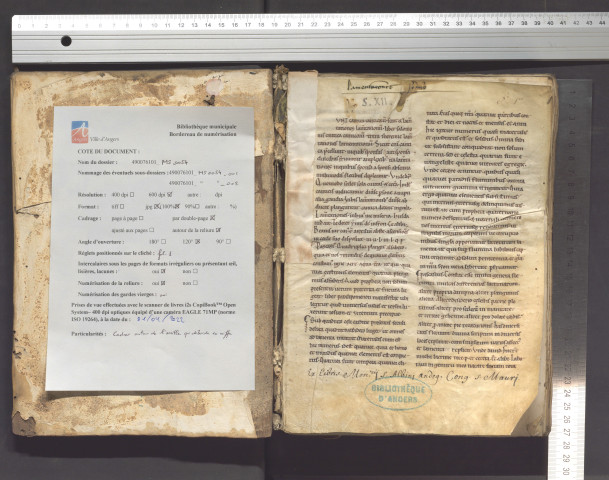 Gilbert d'Auxerre. Commentaire sur les Lamentations de Jérémie