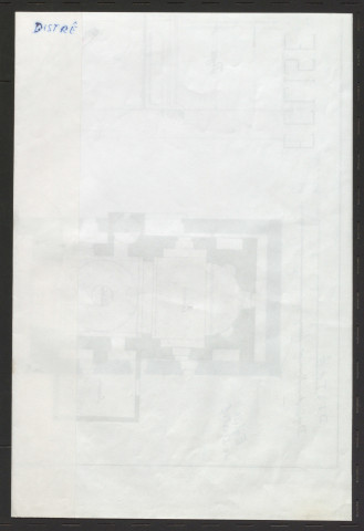 [Photographies des monuments du] Diocèse d'Angers : Distré - Fontaine-Milon