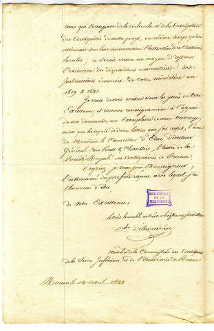 Quérière (Eustache de La), archéologue et historien de Rouen