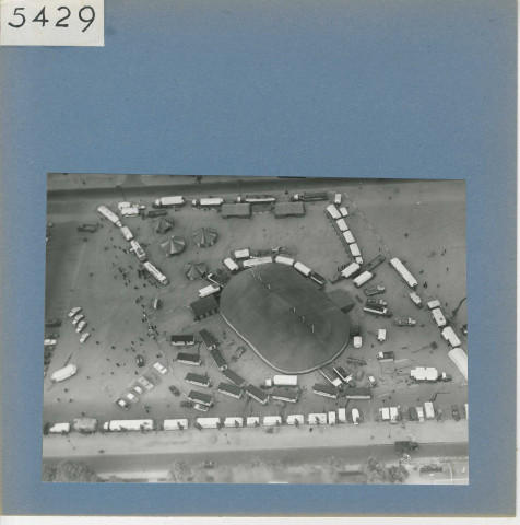 Angers : Cirque Francki (vue aérienne)