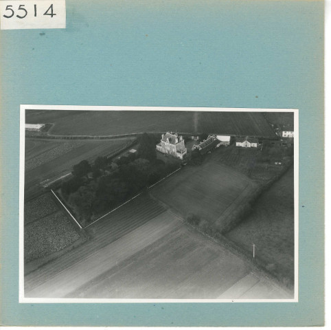 Saint-Barthélémy-d'Anjou : La Saillerie (vue aérienne)