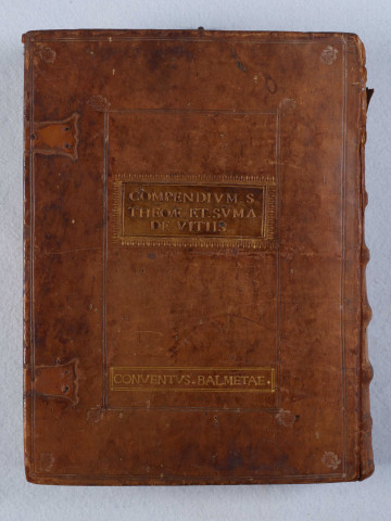 Compendium theologice veritatis, suivi de la Summa de vitiis