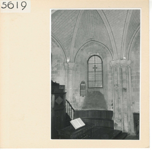 Angers : Temple protestant (intérieur)