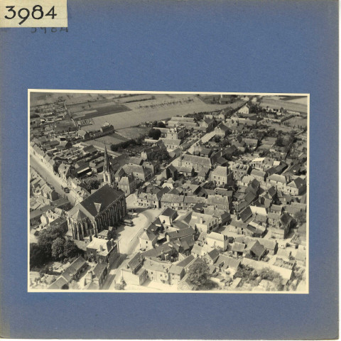 Saint-Lambert-du-Lattay : Vue aérienne